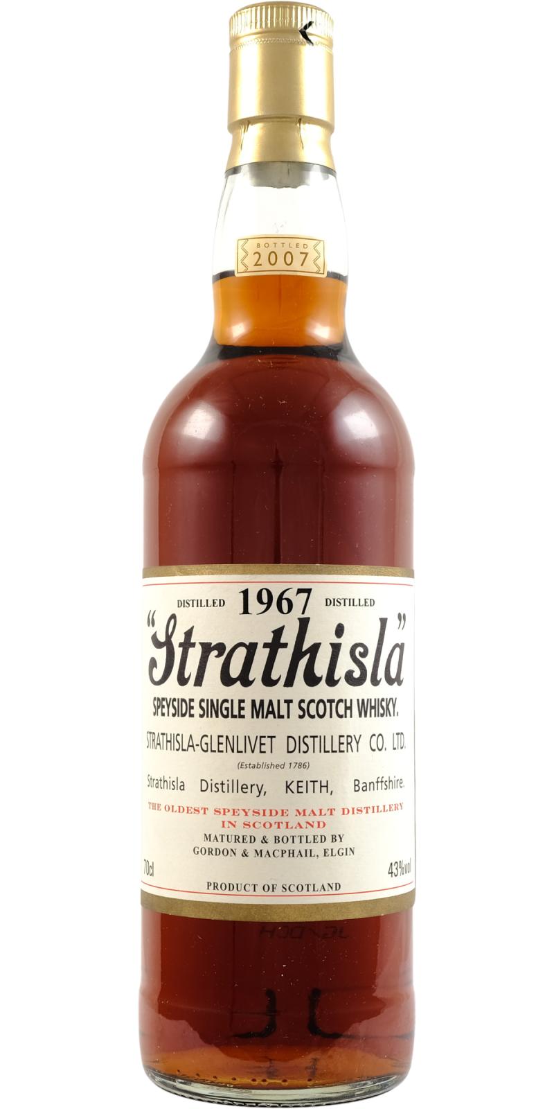 Strathisla 1967 GM