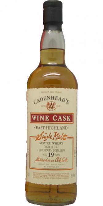 Fettercairn 1993 CA Wood Range Wine Cask 55.9% 700ml