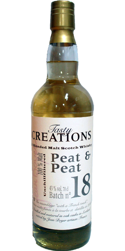 Tasty Creations Peat & Peat JB Barch 18 43% 700ml