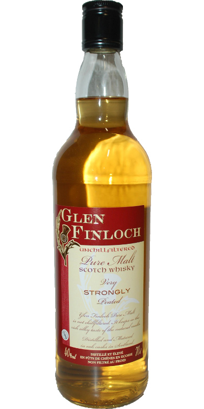 Glen Finloch Very Strongly Peated JB 40% 700ml