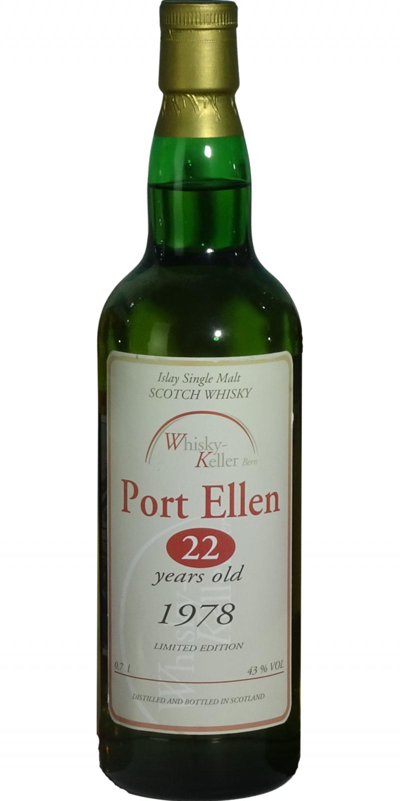 Port Ellen 1978 UD Whisky-Keller Bern 43% 700ml
