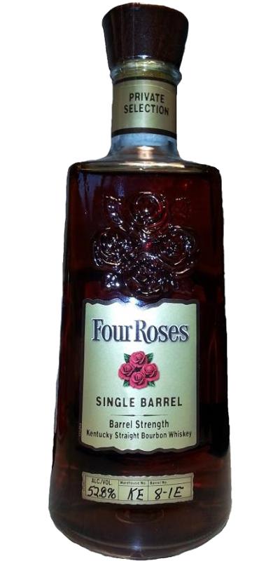 Four Roses Single Barrel Jim Rutledge OBSV American Oak 8-1E Shopper's Vineyard 52.8% 750ml