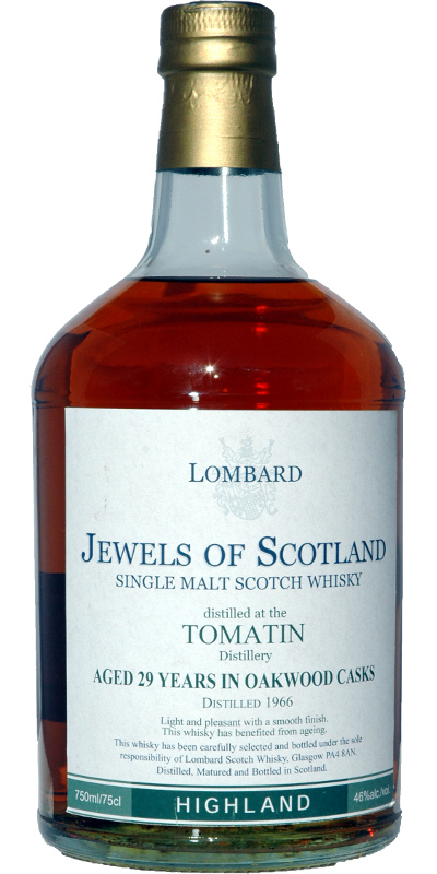 Tomatin 1966 Lb Jewels of Scotland 46% 750ml