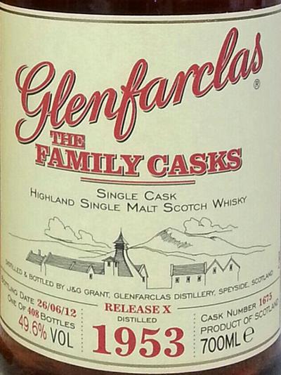 Glenfarclas 1953