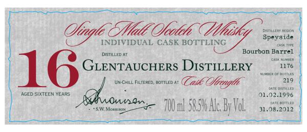 Glentauchers 1996 DR
