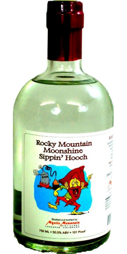 Rocky Mountain Moonshine Sippin Hooch 101 Proof 50.5% 750ml