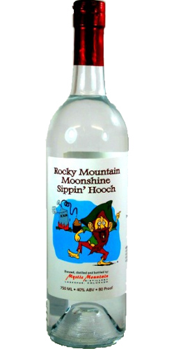 Rocky Mountain Moonshine Sippin Hooch 80 Proof 40% 750ml