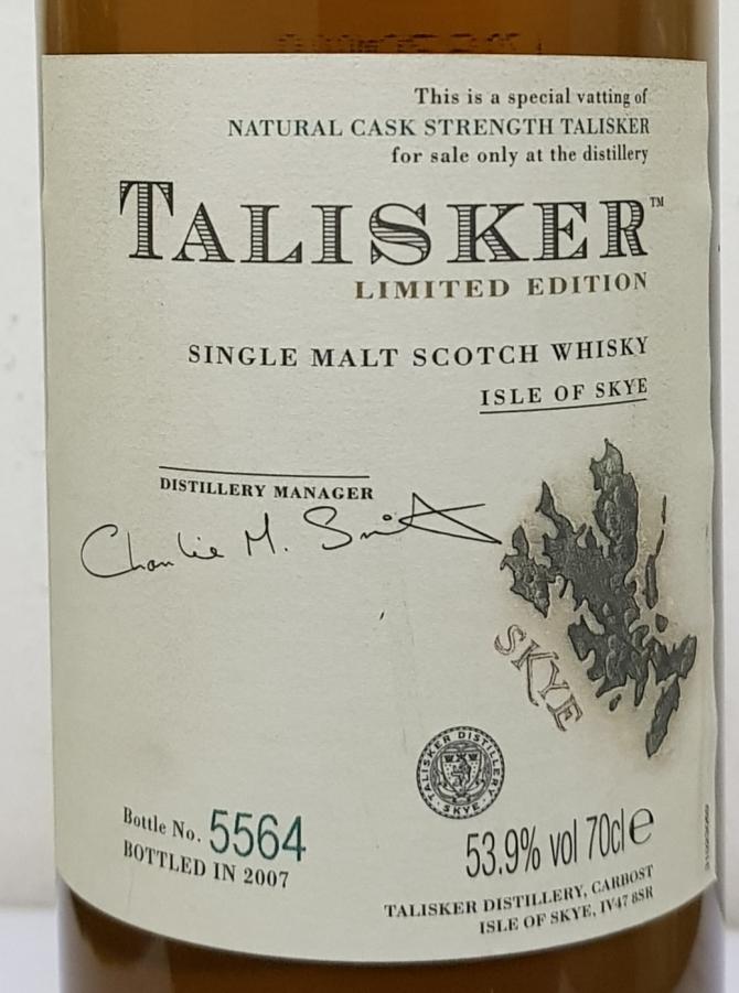 Talisker Distillery Exclusive