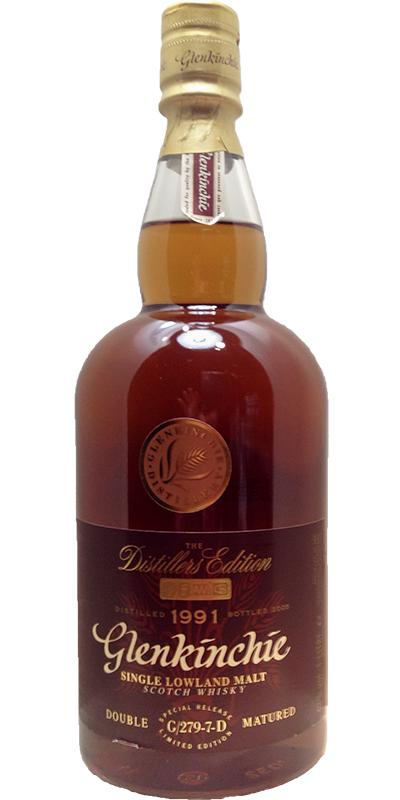Glenkinchie 1991 The Distillers Edition Double Matured in Amontillado Sherry Wood 43% 1000ml