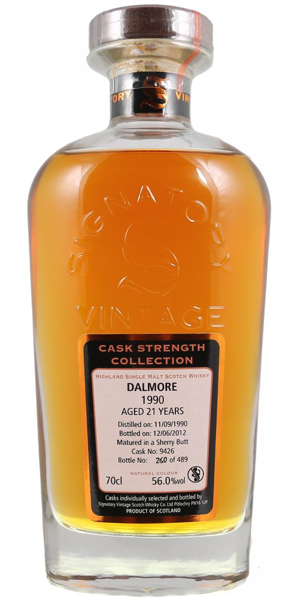 Dalmore 1990 SV Cask Strength Collection Sherry Butt #9426 56% 700ml
