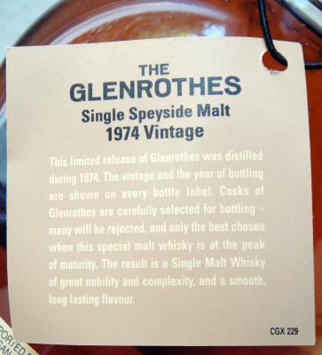 Glenrothes 1974