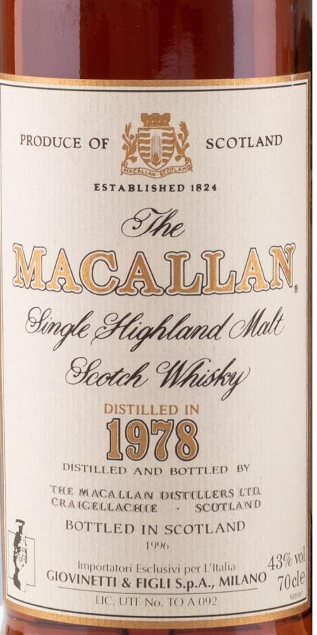 Macallan 1978