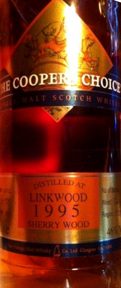 Linkwood 1995 VM The Cooper's Choice Sherry Wood 1109 46% 700ml