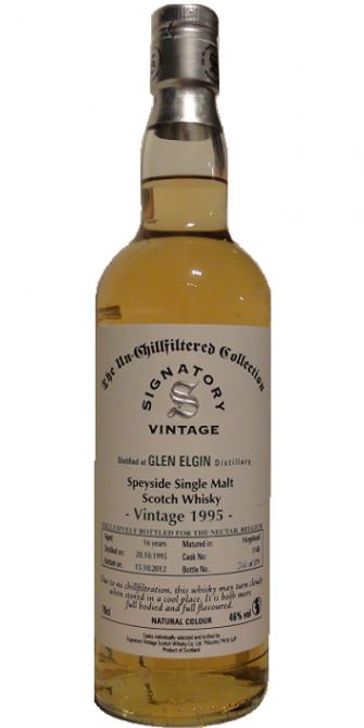 Glen Elgin 1995 SV The Un-Chillfiltered Collection #1148 46% 700ml