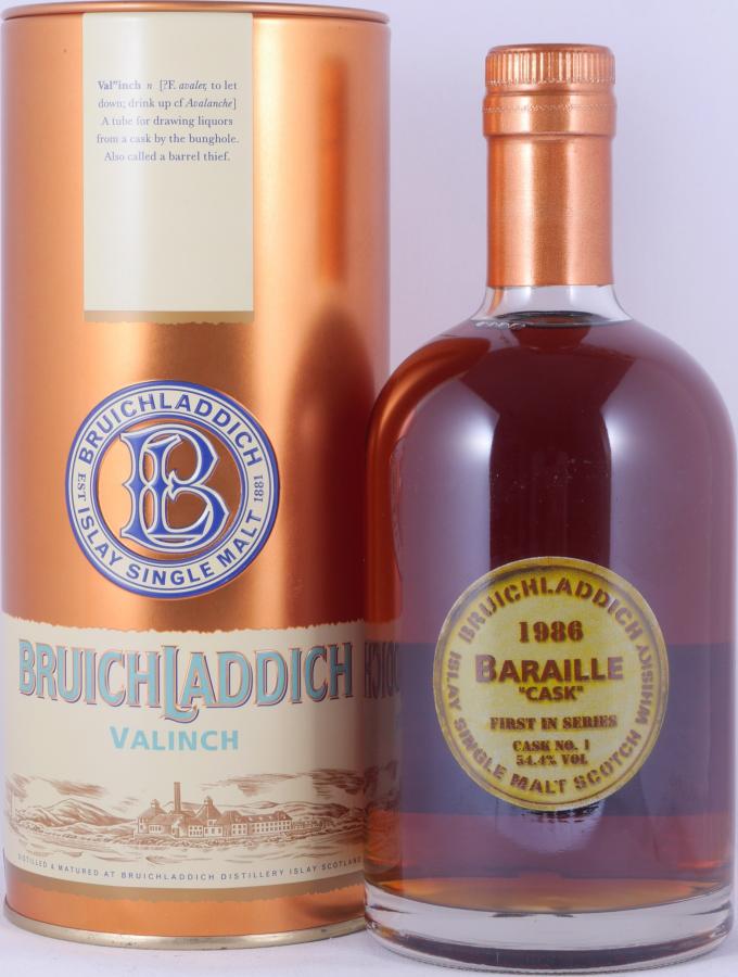 Bruichladdich 1986 Baraille