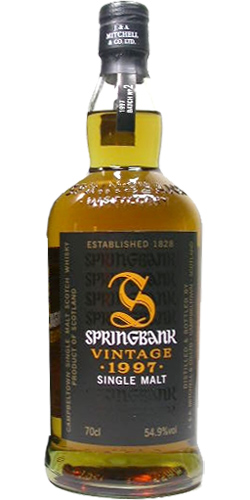 Springbank 1997 Vintage