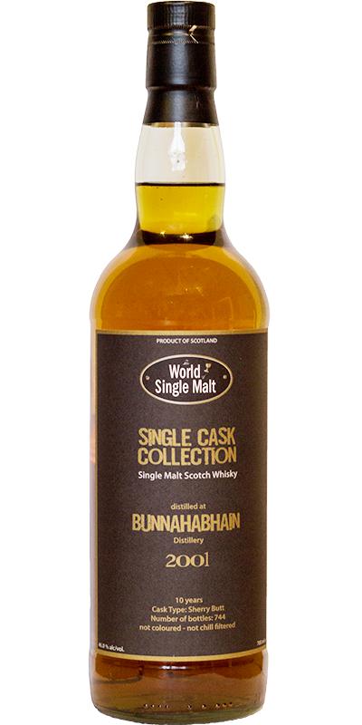 Bunnahabhain 2001 WSM Single Cask Collection Sherry Butt Ermuri 46% 700ml