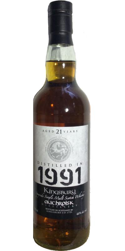 Auchroisk 1991 Kb Limited Editions Silver Sherry Cask #2554 46% 700ml