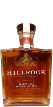 Hillrock Solera Aged Bourbon Whiskey