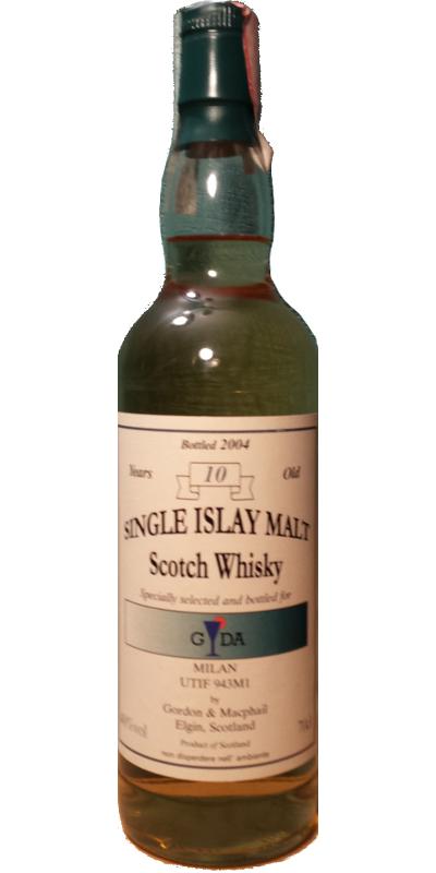 Single Islay Malt 10yo GM Giorgio d'Ambrosio Milan 40% 700ml