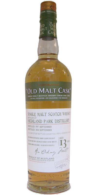 Highland Park 1997 DL Old Malt Cask Refill Hogshead 50% 700ml
