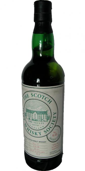 Highland Park 1977 SMWS 4.55 After the accident: A snapshot 54.4% 700ml