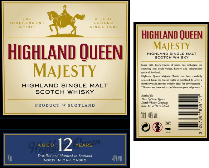 Highland Queen 12-year-old HQSW