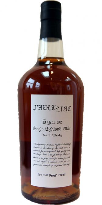 Faultline 10yo Refill Sherry Butt K&L Wine Merchants 50% 750ml