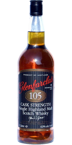 Glenfarclas 105 stripe label Oak Cask 60% 1000ml