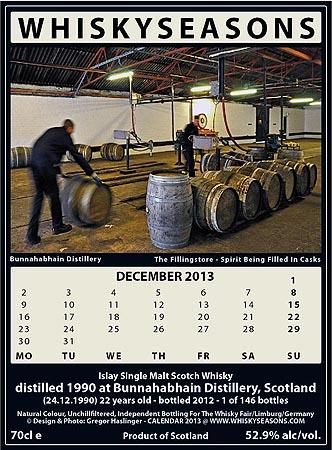 Bunnahabhain 1990 WF Whiskyseasons European Oak Cask 52.9% 700ml