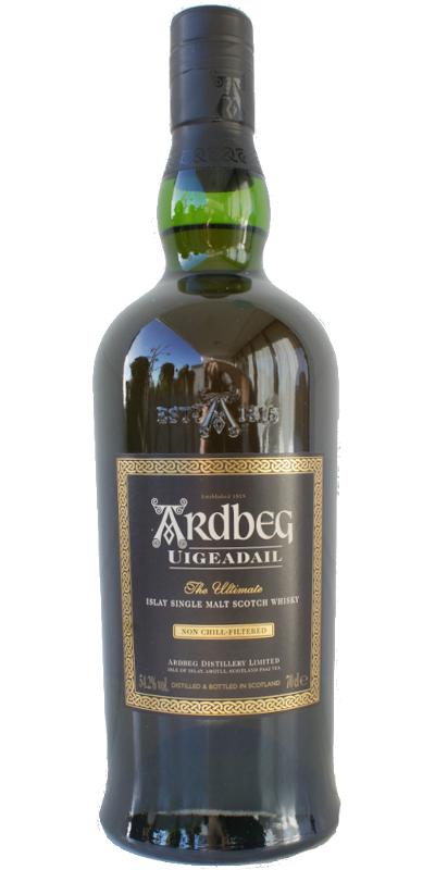 Ardbeg Uigeadail Bourbon and Sherry 54.2% 700ml