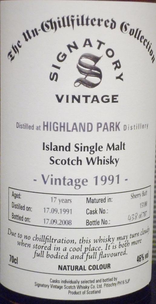 Highland Park 1991 SV