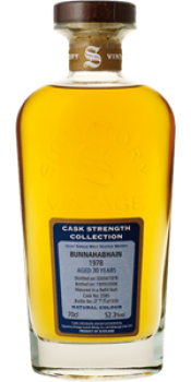 Bunnahabhain 1978 SV