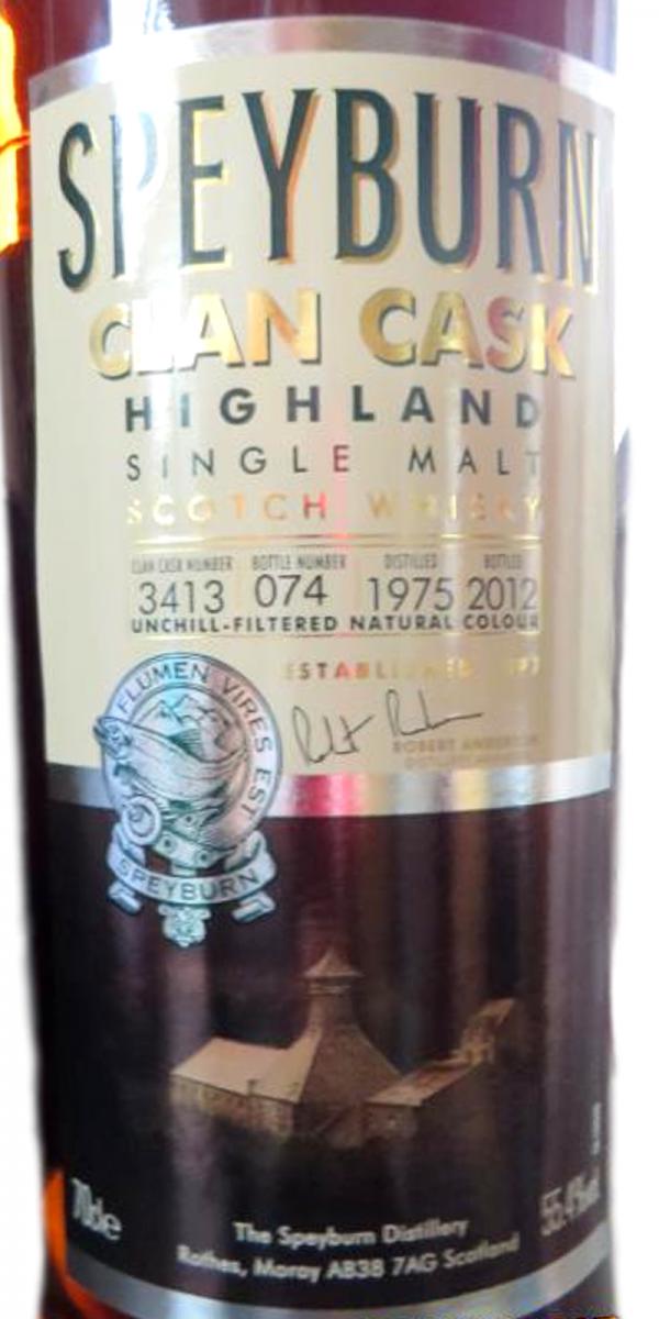 Speyburn 1975 - Ratings and reviews - Whiskybase