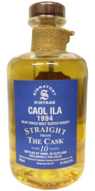 Caol Ila 1994 SV Straight from the Cask 04/550/3 Aelia Duty Free 61.6% 500ml