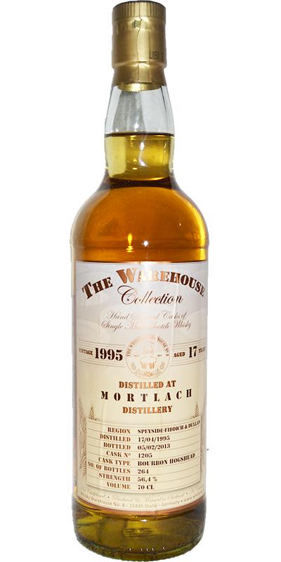 Mortlach 1995 WW8 The Warehouse Collection Bourbon Hogshead #1205 56.4% 700ml