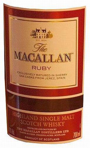 Macallan Ruby Ratings And Reviews Whiskybase