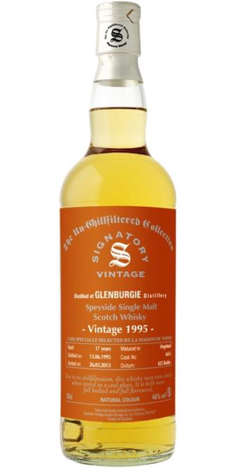 Glenburgie 1995 SV The Un-Chillfiltered Collection LMDW #6446 46% 700ml