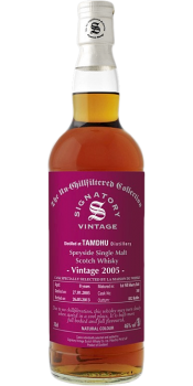 Tamdhu 2005 SV