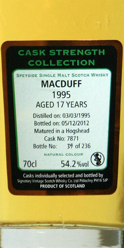 Macduff 1995 SV