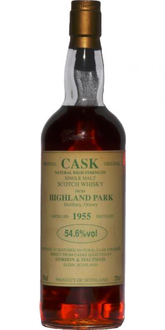 Highland Park 1955 GM Original Cask Natural High Strength 54.6% 750ml