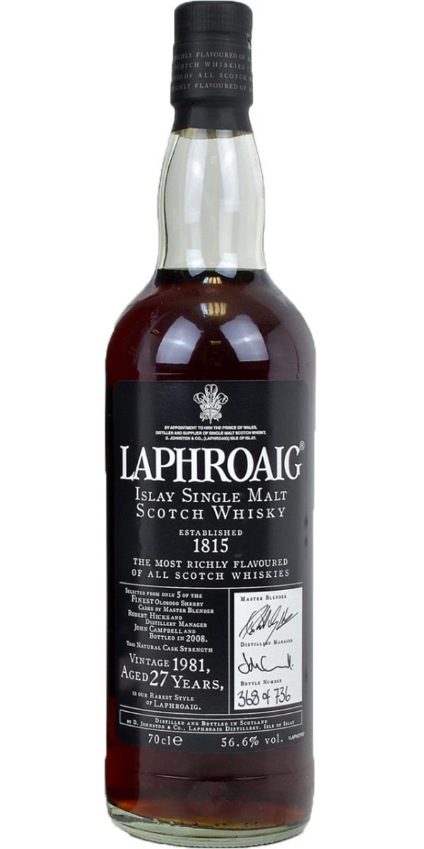 Laphroaig 1981