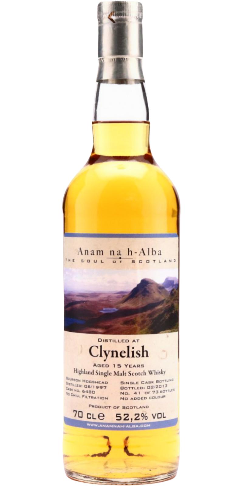 Clynelish 1997 ANHA - Ratings and reviews - Whiskybase