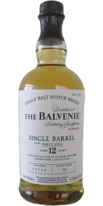 Balvenie 12yo First Fill Ex-Bourbon Barrel 47.8% 700ml