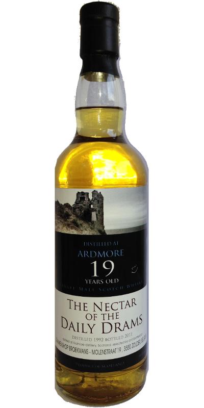 Ardmore 1992 DD The Nectar of the Daily Drams for Drankenshop Broekmans 50.4% 700ml