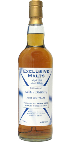 Balblair 1975 CWC Exclusive Malts 46.2% 700ml