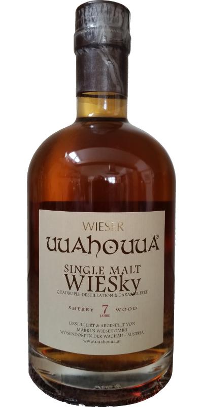 Single whisky wieser malt J.P. Wiser's