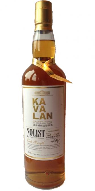 Kavalan Solist ex-Bourbon Cask B080616034 56.3% 700ml