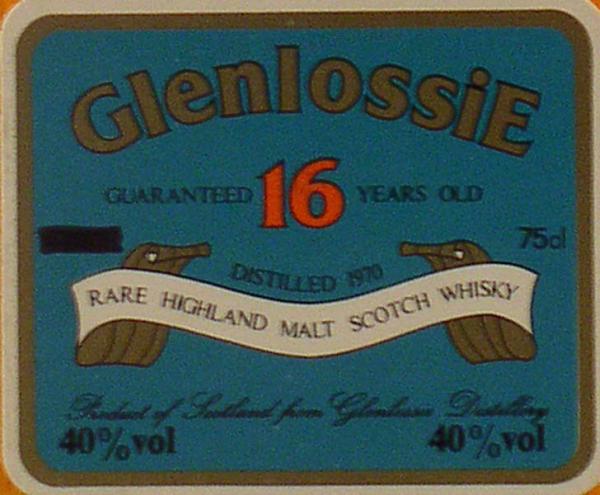Glenlossie 1970