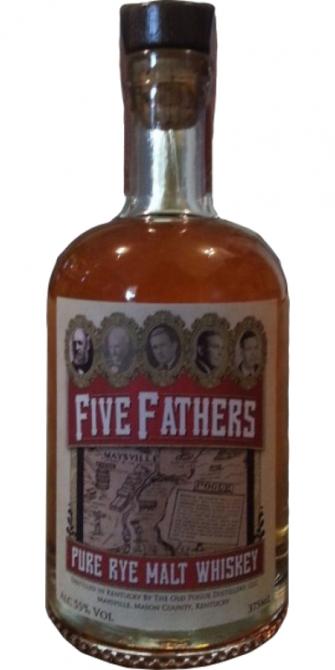 Old Pogue Five Fathers Rye Pure Malt Rye American Oak 55% 375ml